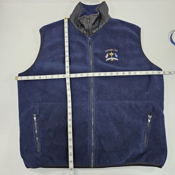 Charles River Apparel Ryder Cup "The Country Club" Embroidered Fleece Vest XL - Picture 6 of 6